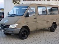 Gebraucht Mercedes Sprinter 129 PS (94 kW) 2001 Gelboliv, matt Van