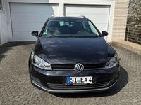 Gebraucht VW Golf VII LOUNGE 110 PS (80 kW) 2015 Schwarz Kombi
