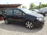 Gebraucht VW Touran Cross 140 PS (102 kW) 2007 Schwarz Van / Kleinbus