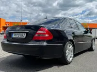 Gebraucht Mercedes E500 2003 Schwarz Limousine