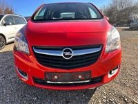Gebraucht Opel Meriva Edition 95 PS (69 kW) 2016 Rot Van / Kleinbus
