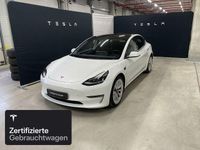 Gebraucht Tesla Model 3 Long Range AWD 324 kW (441 PS) 2021 Pearl white multicoat Limousine