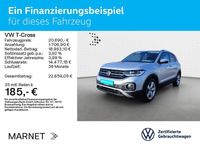 Gebraucht VW T-Cross Style 150 PS (110 kW) 2022 Silber SUV