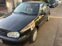 Gebraucht VW Golf Cabriolet 105 PS (77 kW) 2000 Schwarz Cabrio