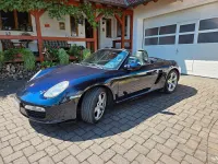 Gebraucht Porsche Boxster 245 PS (180 kW) 2008 Blau Cabrio