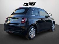 Gebraucht Fiat 500e Icon 86 kW (118 PS) 2022 Onyx schwarz Cabrio