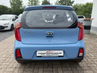 Gebraucht Kia Picanto Attract 69 PS (50 kW) 2015 Blau Kleinwagen