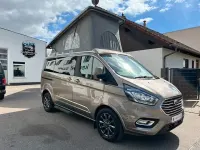 Gebraucht Ford Tourneo Custom Nugget 131 PS (96 kW) 2021 (pyritsilber metallic) Van