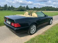 Gebraucht Mercedes SL280 204 PS (150 kW) 1999 Schwarz Cabrio