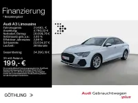 Gebraucht Audi A3 S-Line 150 PS (110 kW) 2025 Gletscherweiß metallic Limousine