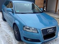 Gebraucht Audi A3 Attraction 140 PS (102 kW) 2009 Blau Kleinwagen