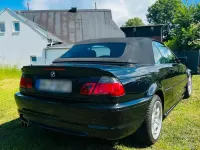 Gebraucht BMW 325 Cabriolet 192 PS (141 kW) 2001 Schwarz Cabrio