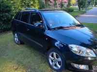 Gebraucht Skoda Fabia 86 PS (63 kW) 2011 Schwarz Kleinwagen