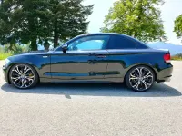 Gebraucht BMW 123 Coupé Performance 204 PS (150 kW) 2008 Schwarz Coupé