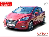 Gebraucht Nissan Micra Tekna 90 PS (66 kW) 2017 Rot Kleinwagen