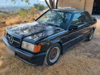 Gebraucht Mercedes 190 1985 Schwarz Limousine