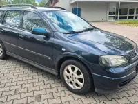 Gebraucht Opel Astra 84 PS (61 kW) 2002 Blau Kombi