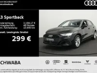 Gebraucht Audi A3 Basis 150 PS (110 kW) 2023 Brillantschwarz Limousine