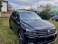 Gebraucht VW Tiguan Allspace Highline 220 PS (161 kW) 2019 Schwarz SUV