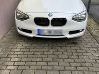 gebraucht BMW 116 d weiß TOP zustand Automatik wenig KM