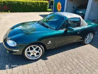 Gebraucht Mazda MX5 110 PS (80 kW) 1998 Grün Cabrio