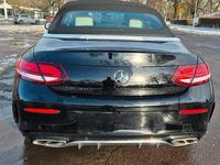 Gebraucht Mercedes C180 AMG line 156 PS (114 kW) 2020 Schwarz Cabrio