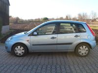 Gebraucht Ford Fiesta Ambiente 69 PS (50 kW) 2007 Blau Kleinwagen