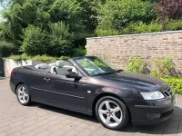 Gebraucht Saab 9-3 Vector 150 PS (110 kW) 2004 Braun Cabrio