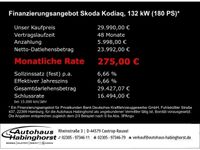 gebraucht Skoda Kodiaq 2.0 TSI DSG 4x4 Style Navi Leder 7 Sitze