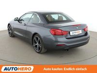 Gebraucht BMW 430 Cabriolet Sport Line 252 PS (185 kW) 2018 Grau Cabrio