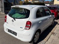 Gebraucht Nissan Micra S 98 PS (72 kW) 2011 Weiß Kleinwagen