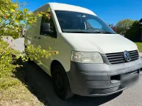 Usata VW Transporter 86 CV (63 kW) 2004 Bianco Furgone