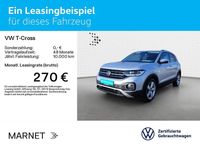 Gebraucht VW T-Cross Style 150 PS (110 kW) 2022 Reflexsilber metallic SUV