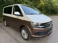 Gebraucht VW Multivan Comfortline 204 PS (150 kW) 2018 Bambusgarden green metallic Van / Kleinbus