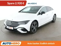 Gebraucht Mercedes EQE350 AMG line 214 kW (292 PS) 2023 Polarweiss Limousine