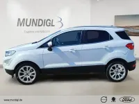 Gebraucht Ford Ecosport Titanium 101 PS (74 kW) 2020 Weiss SUV