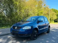 Gebraucht VW Fox 55 PS (40 kW) 2007 Blau Kleinwagen