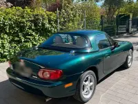 Gebraucht Mazda MX5 Edition 110 PS (80 kW) 2001 Grün Cabrio
