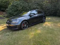 Gebraucht VW Golf VII GTD 184 PS (135 kW) 2014 Schwarz Limousine