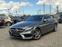 Gebraucht Mercedes C180 AMG line 156 PS (114 kW) 2016 Grau Coupé