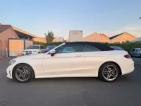 Gebraucht Mercedes C200 AMG line 184 PS (135 kW) 2019 Weiß Cabrio