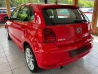 Gebraucht VW Polo Highline 90 PS (66 kW) 2014 Rot Limousine