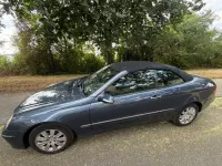 Gebraucht Mercedes CLK200 Elegance 163 PS (119 kW) 2005 Blau Cabrio