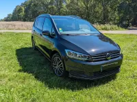 Gebraucht VW Touran United 116 PS (85 kW) 2021 Schwarz Van / Kleinbus