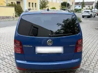 Gebraucht VW Touran United 2008 Blau Van / Kleinbus