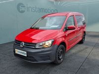 Gebraucht VW Caddy Trendline 102 PS (75 kW) 2018 Rot Van / Kleinbus