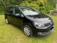Gebraucht VW Touran Life 105 PS (77 kW) 2014 Schwarz Van / Kleinbus