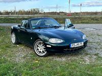 Gebraucht Mazda MX5 110 PS (80 kW) 1998 Grün Cabrio