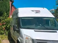 Gebraucht Ford Transit 125 PS (91 kW) 2012 Weiß Van / Kleinbus
