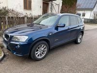 Gebraucht BMW X3 184 PS (135 kW) 2011 Blau SUV